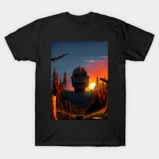 The Iron Giant Amongst the Forest T-Shirt